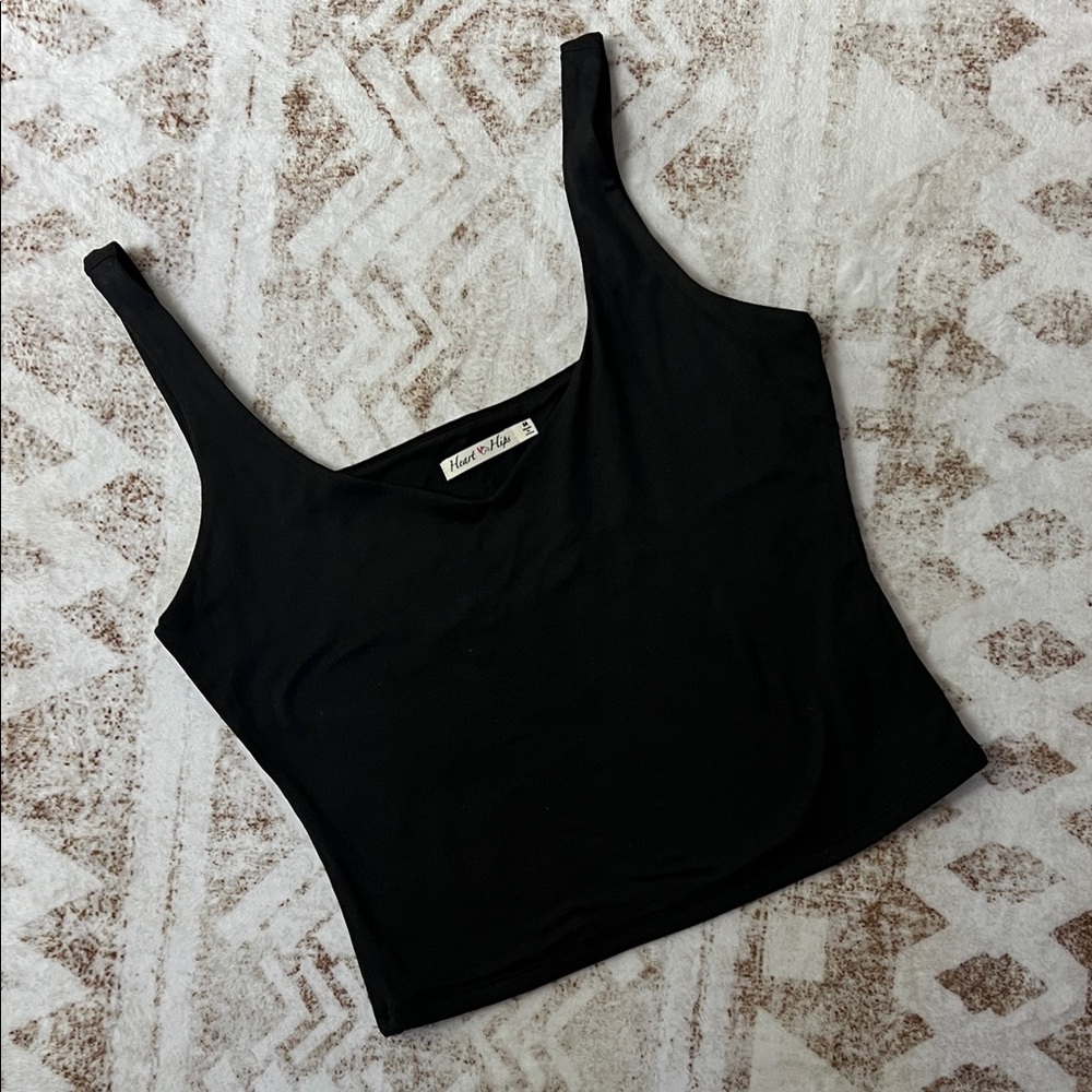 Fashion Nova Black Tank Top